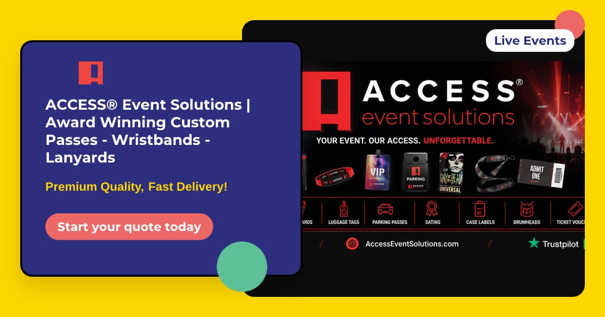 Technical Event Pass Examples Custom Event Credentials & Passes | ACCESS Event Solutions