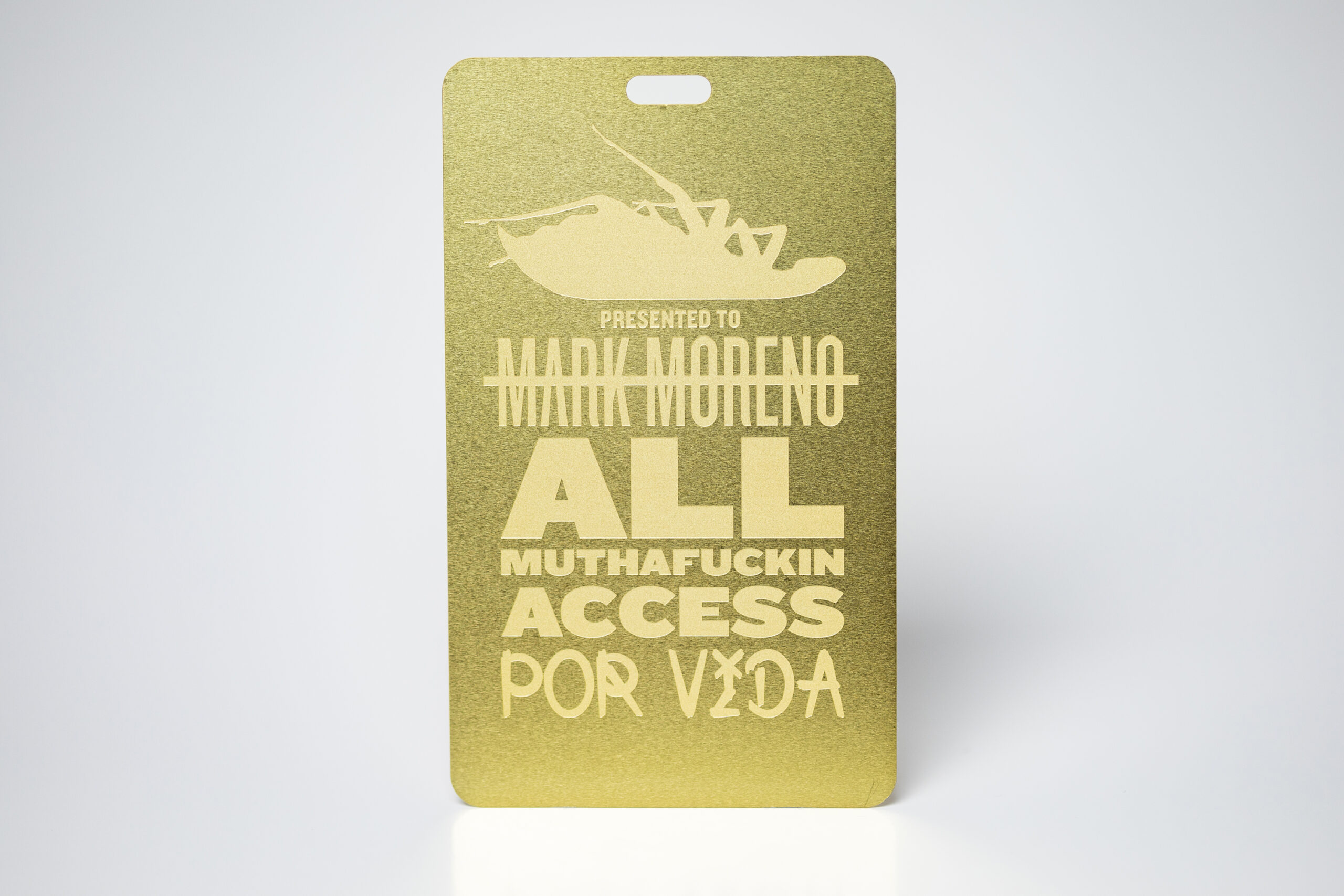 Papa Roach Metal Event Credential