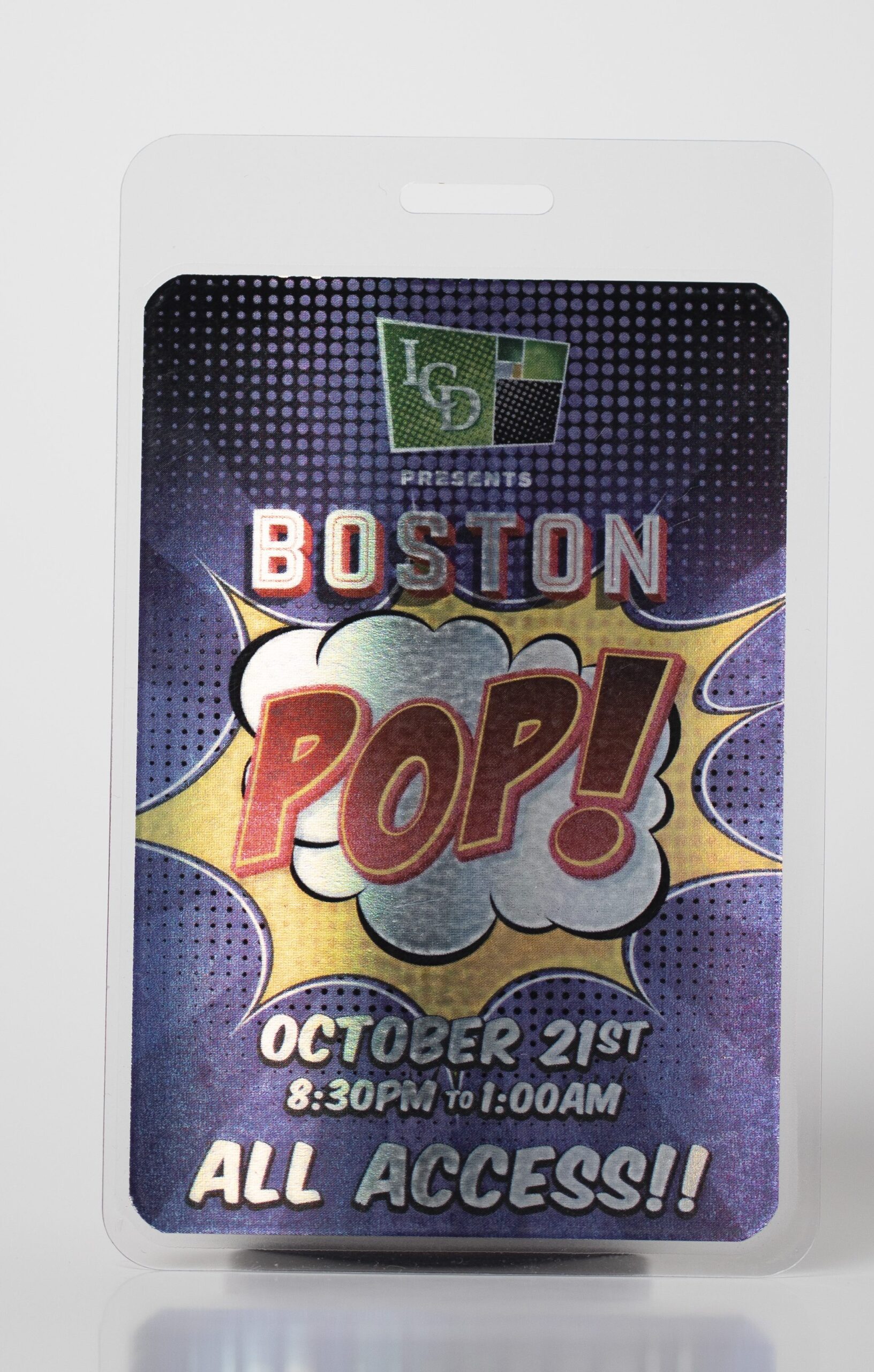 Boston POP! Pouched Star Laminate