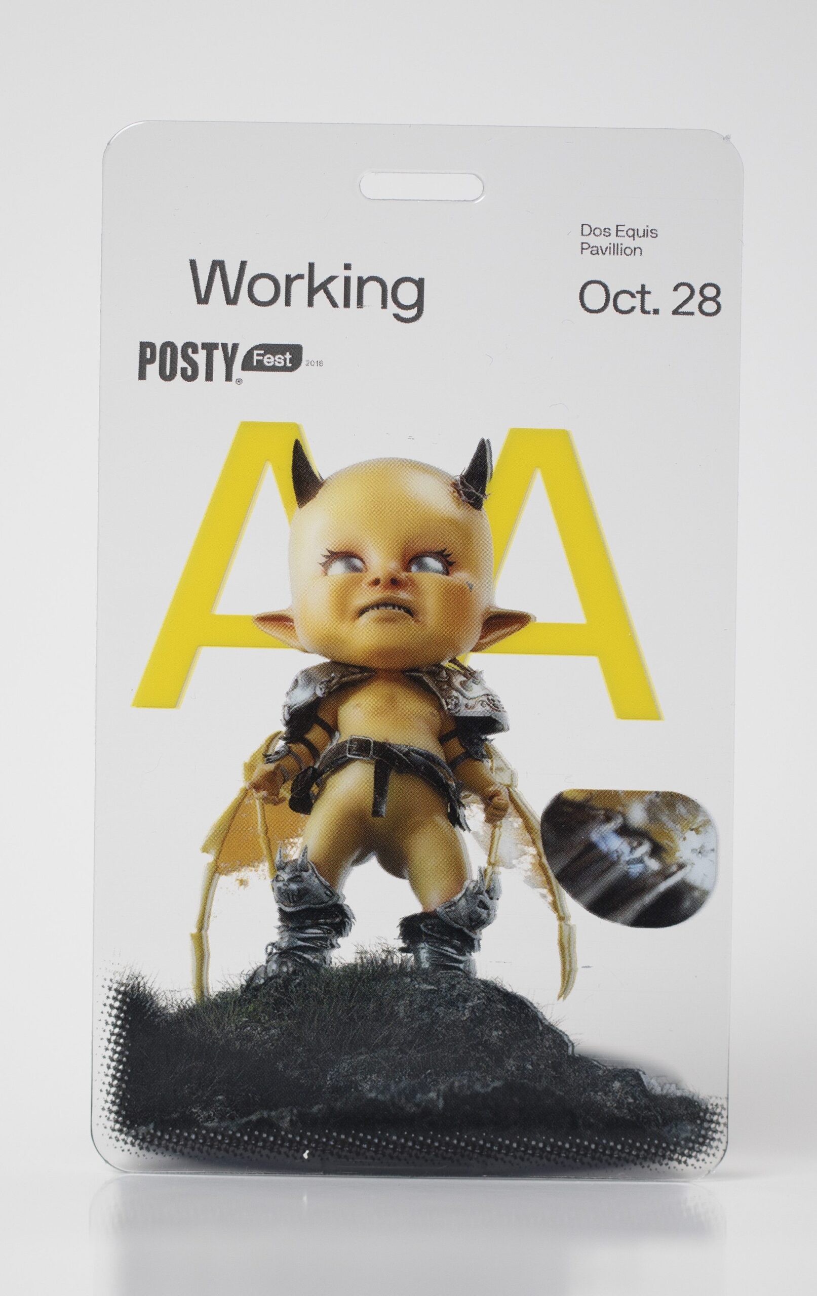 Posty Fest Clear Custom Event Badges