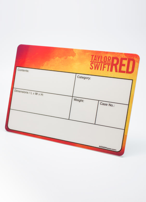 Taylor Swift RED music_caselabels