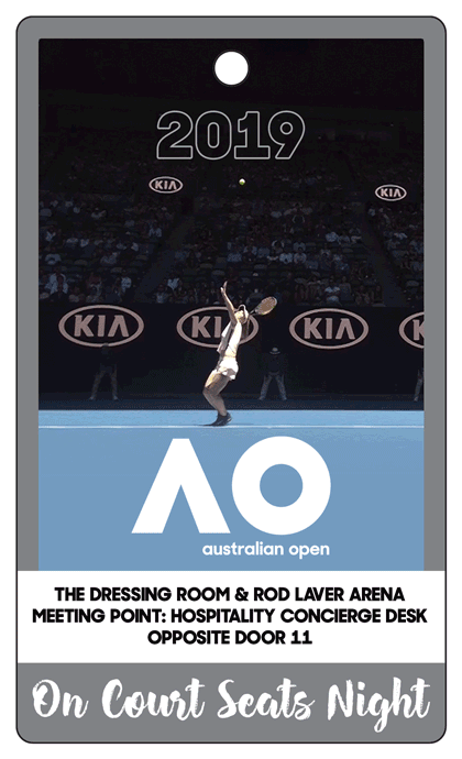 AustOpen_OnCourt Custom Lenticular Printing
