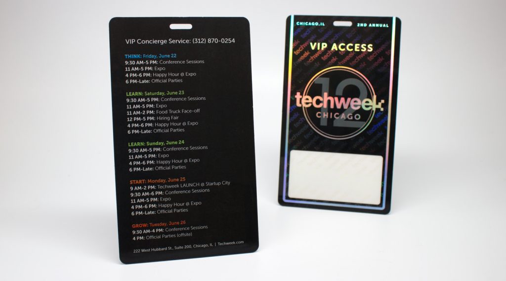 ACCESS Event Solutions Conference Foiled Badge Lockup