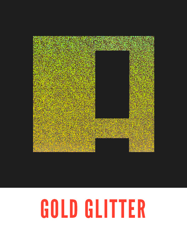 ACCESS Event Solutions Gold Glitter Holo
