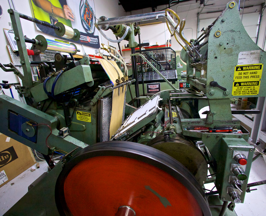 ACCESS Event Solutions Kluge Foil Stamping Press
