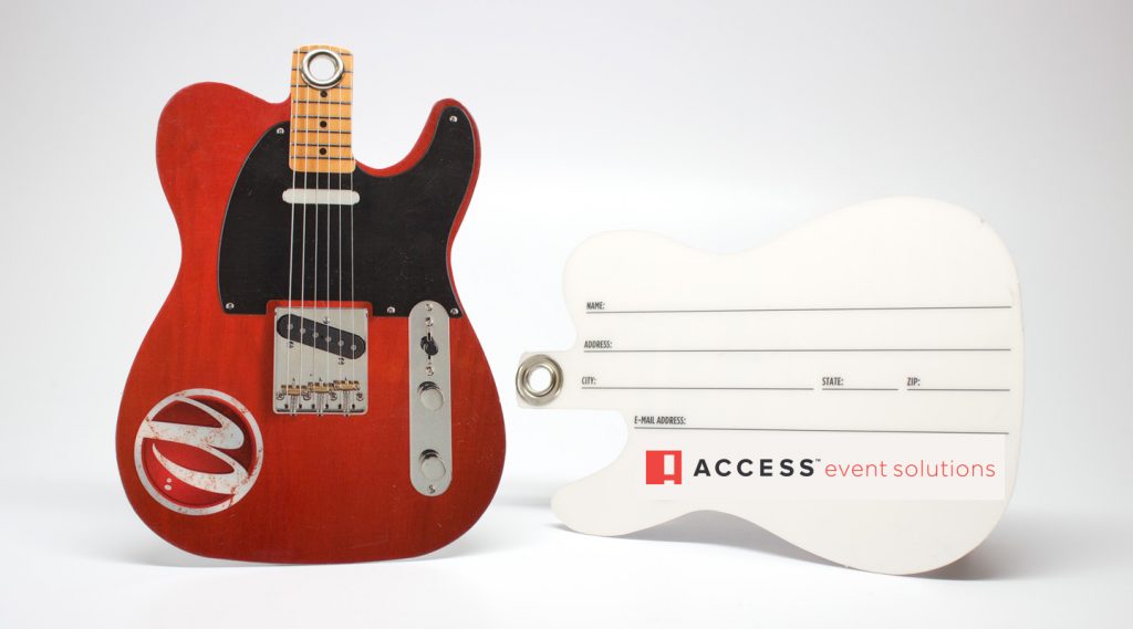 ACCESS Event Solutions Luggagetagguitar