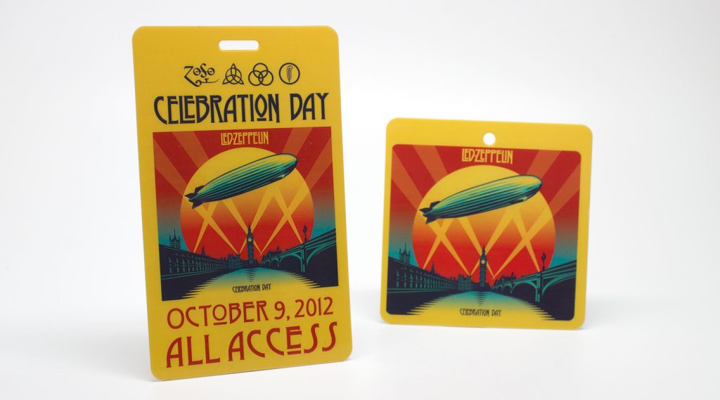 ACCESS Event Solutions Music Zepplin Custom Backstage Pass System