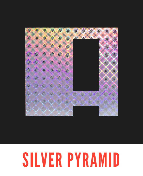 ACCESS Event Solutions Pyramid Silver Holo