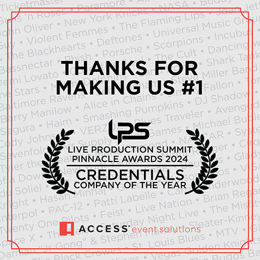 ACCESS Event Solutions wins Credentials Partner of the Year!